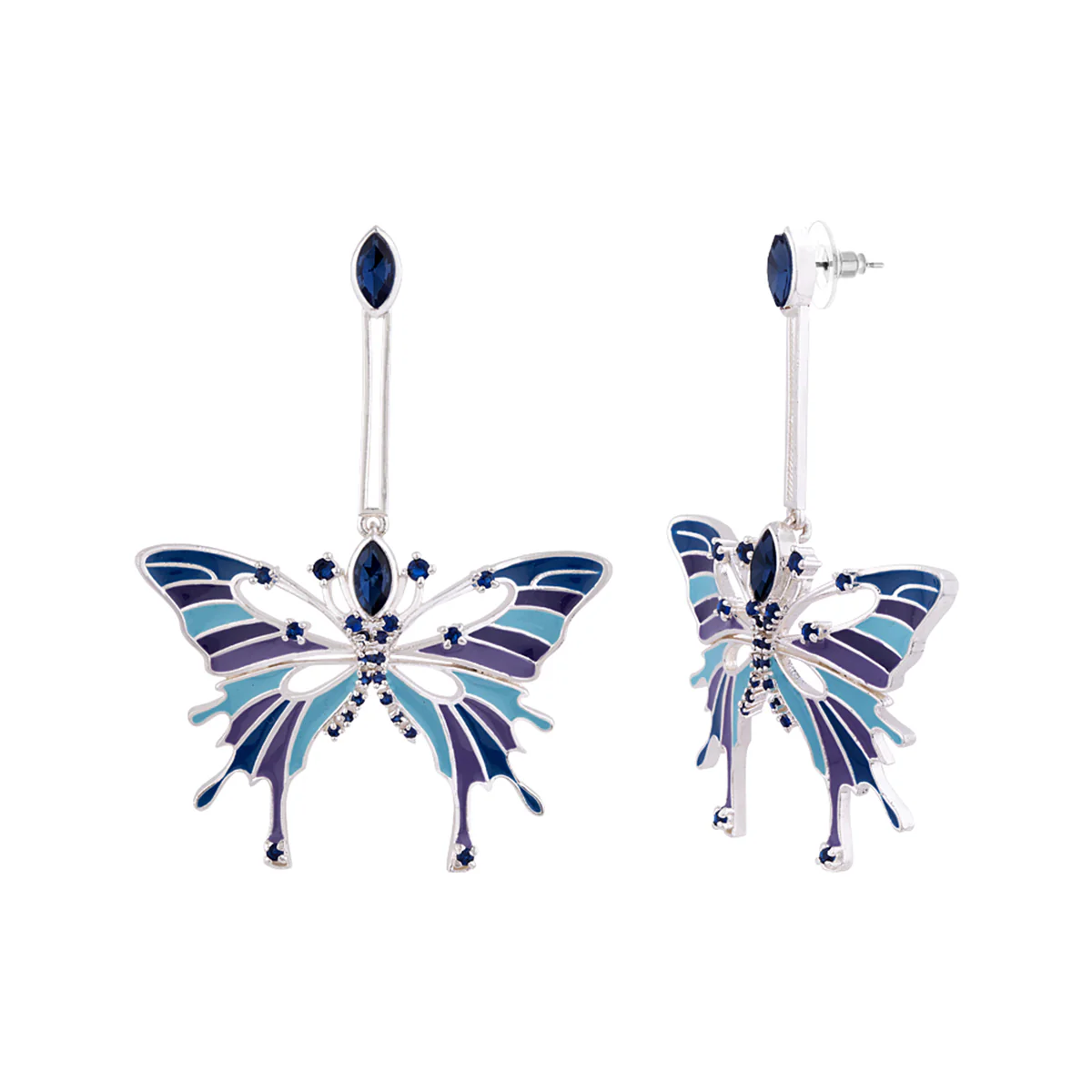 Butterfly Blue Mini Danglers - Image 4