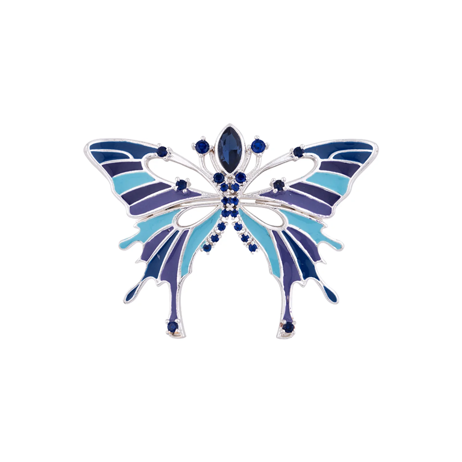 Butterfly Queen Blue Brooch - Image 3