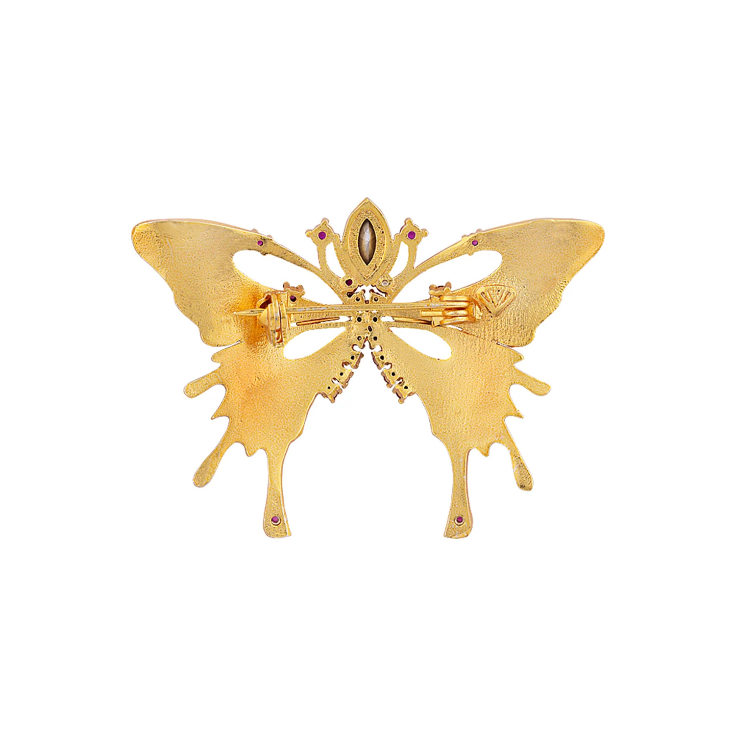 Butterfly Queen Pink Brooch - Image 5