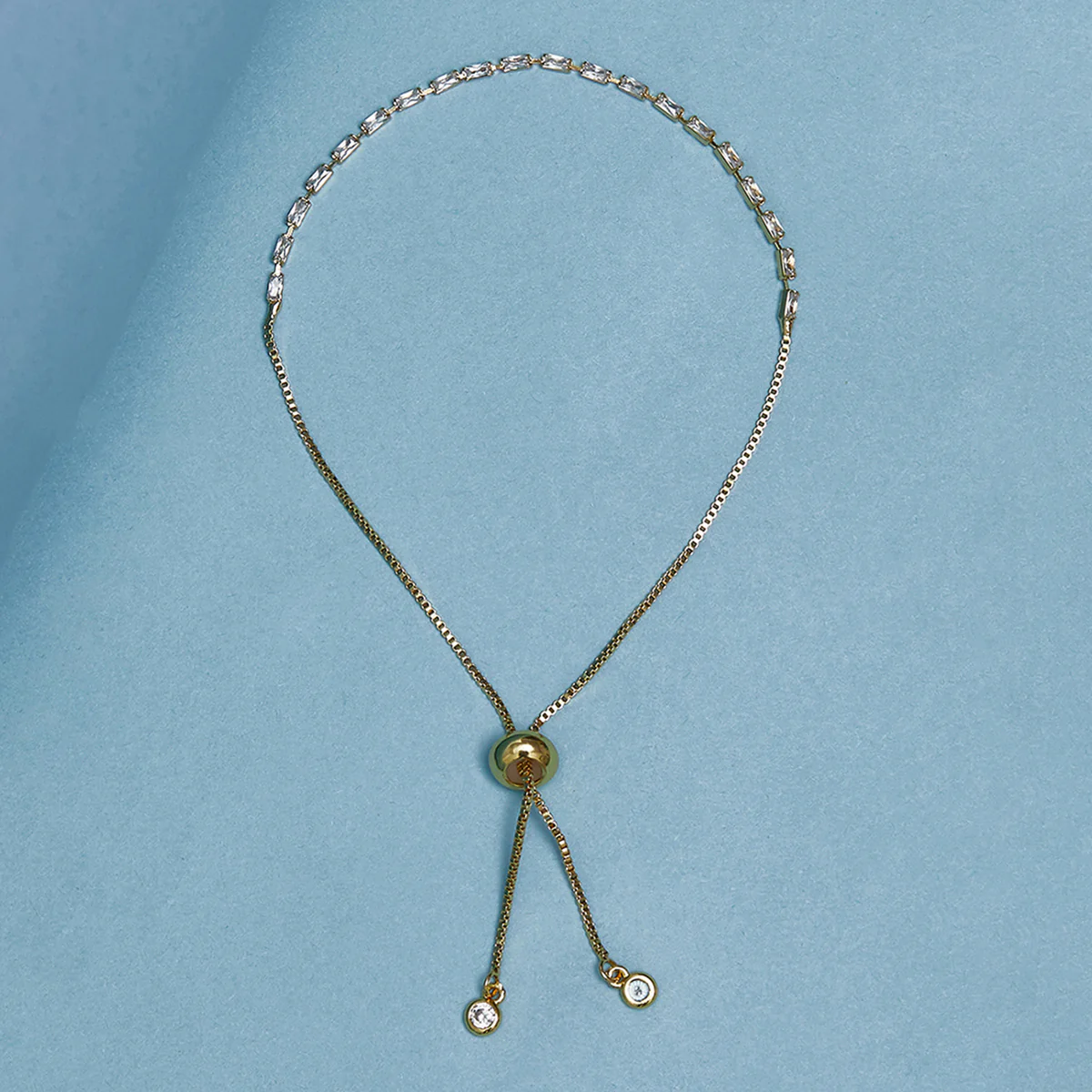 Casual Chain Style Brass Yellow Gold Plated Bracelet