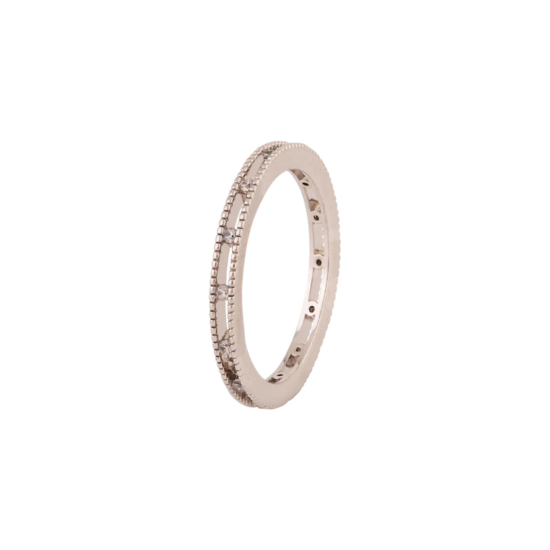 Casual Silver Plated Women's Ring - Image 2