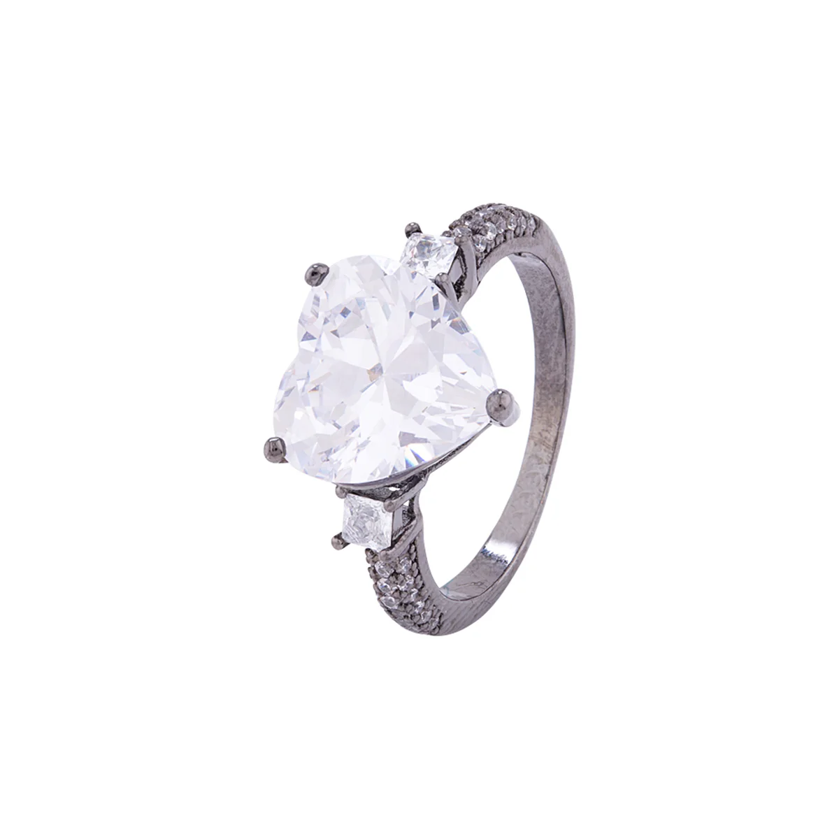 Casual Style Zircon Gems Ring - Image 3