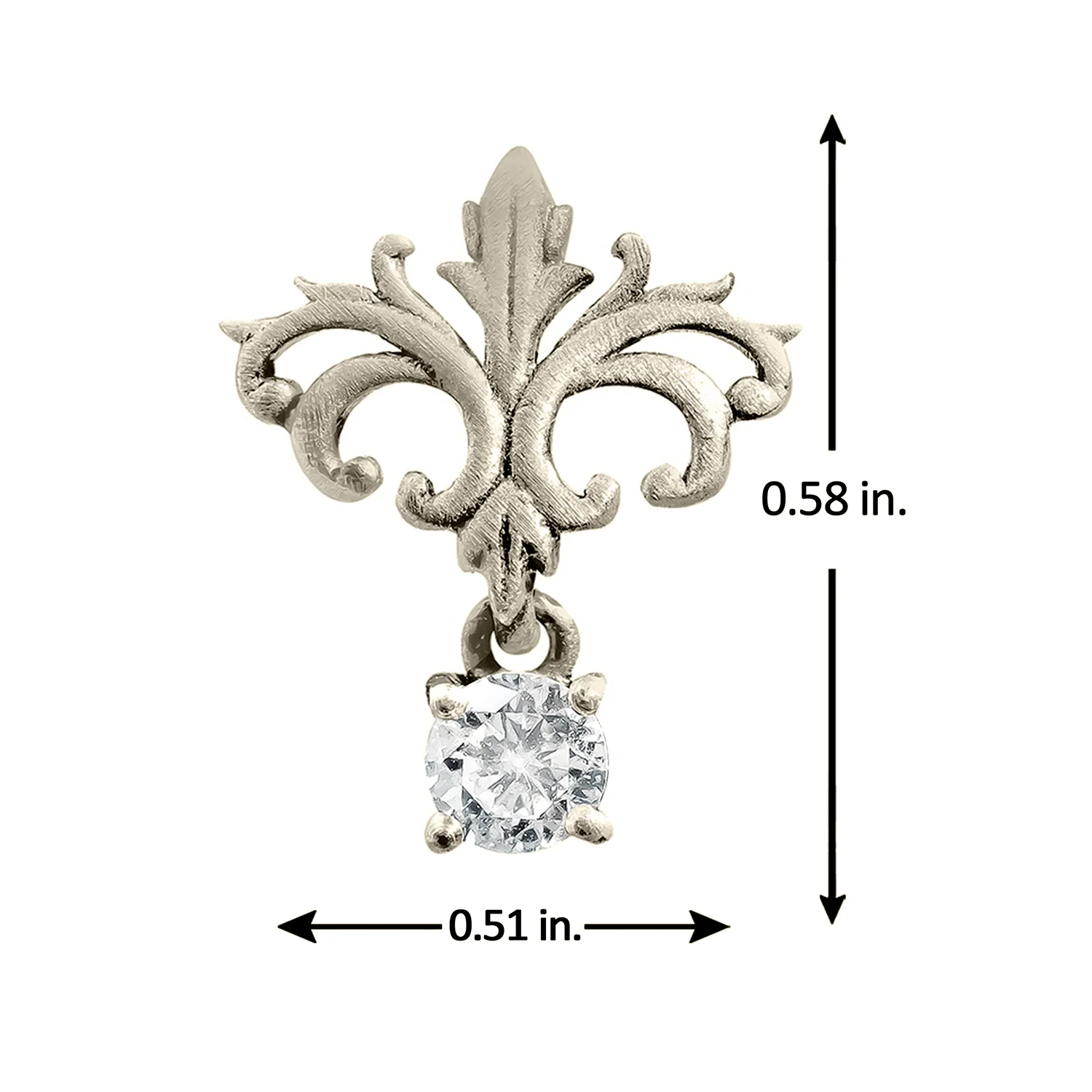 Cave Chronicles 925 Sterling Silver Blossom Fresco Stud Earrings - Image 7