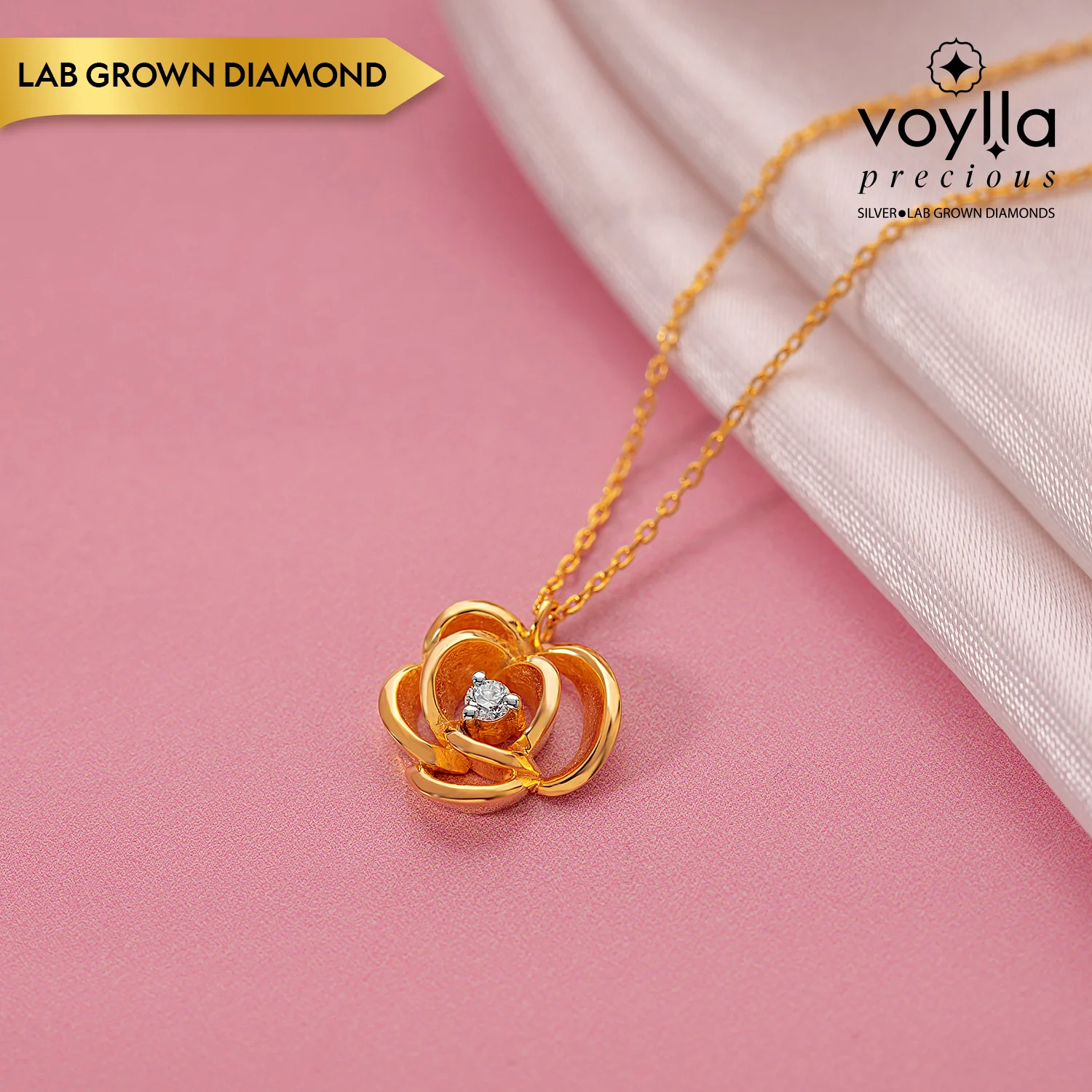Celestelle Lab-Grown Diamond Pendant