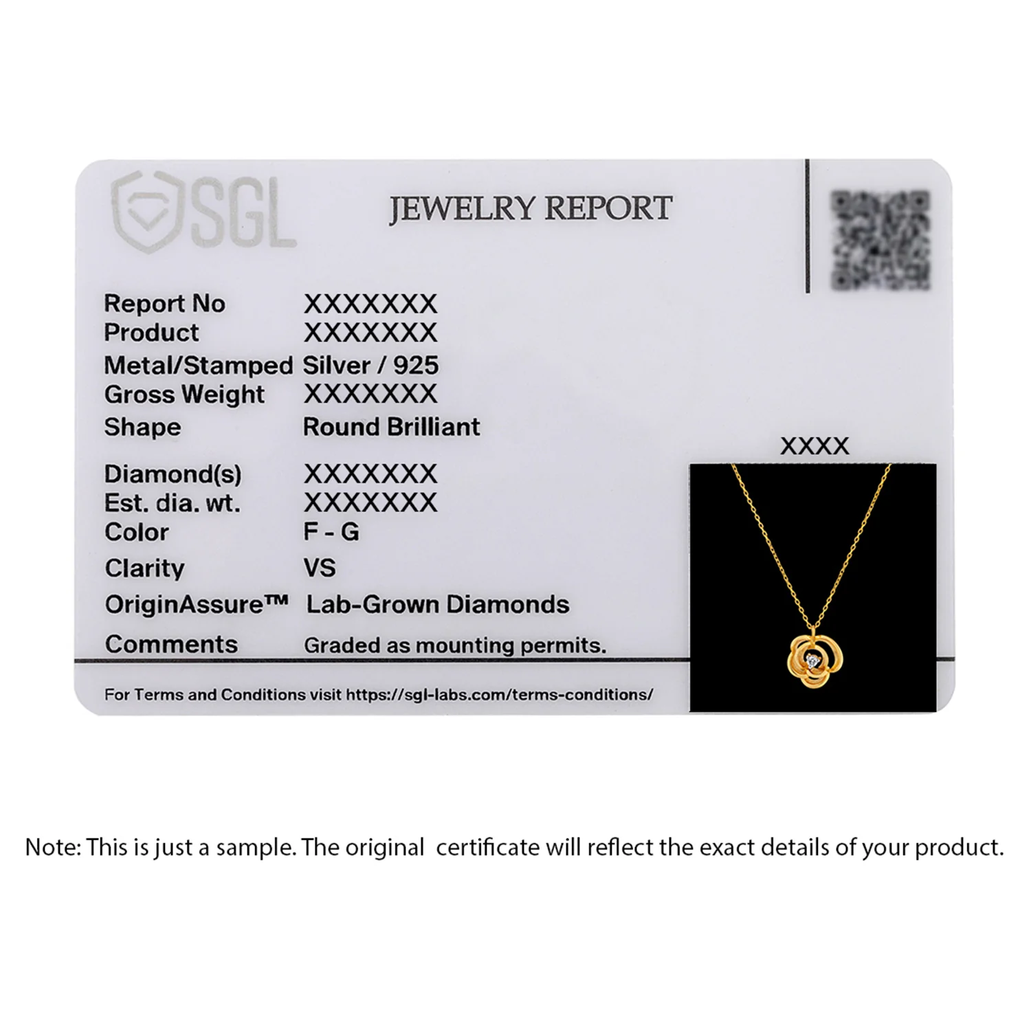 Celestelle Lab-Grown Diamond Pendant - Image 6