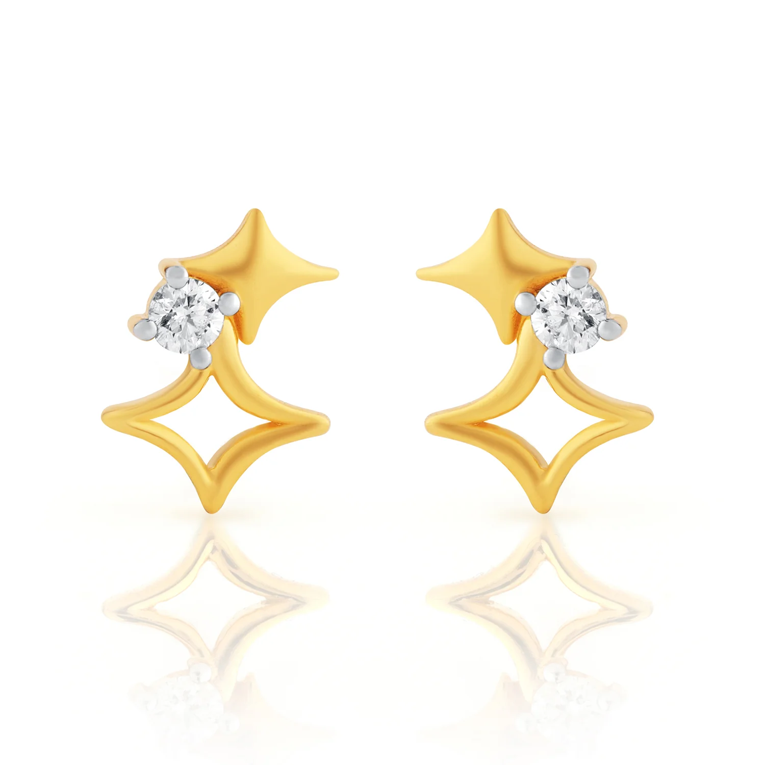 Celestia Lab-Grown Diamond Stud Earrings - Image 4