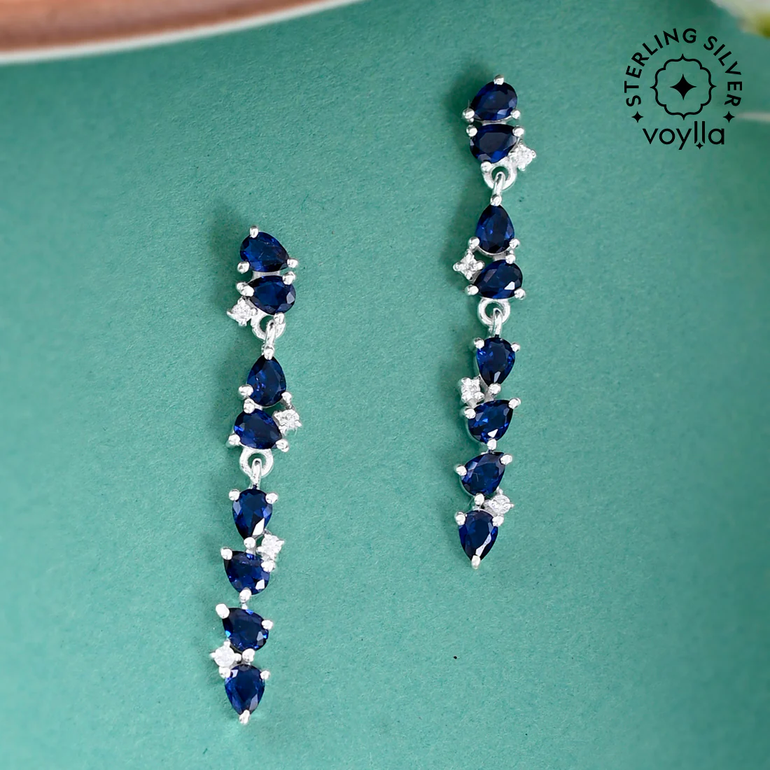 Charming 925 Sterling Silver Earrings