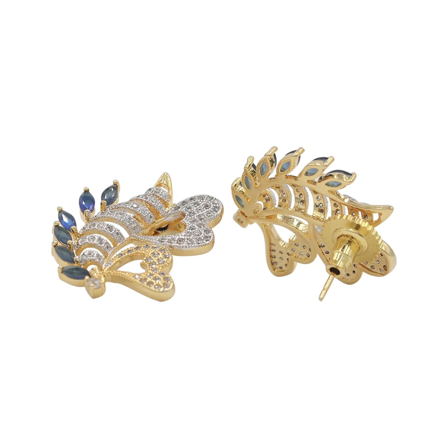 Charming Blue CZ Pendant Set - Image 5