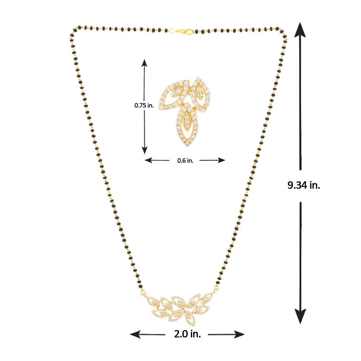 Classic Beaded Mangalsutra - Image 6
