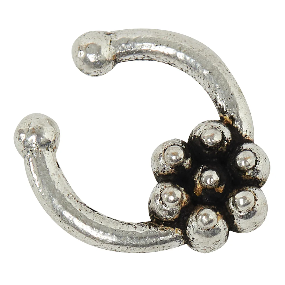 Classic Floral Nose Ring - Image 5