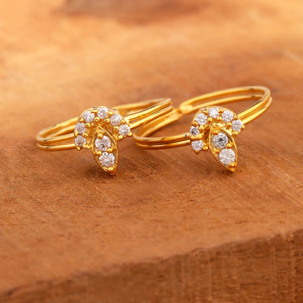 Classic Gold Plated Toe Rings