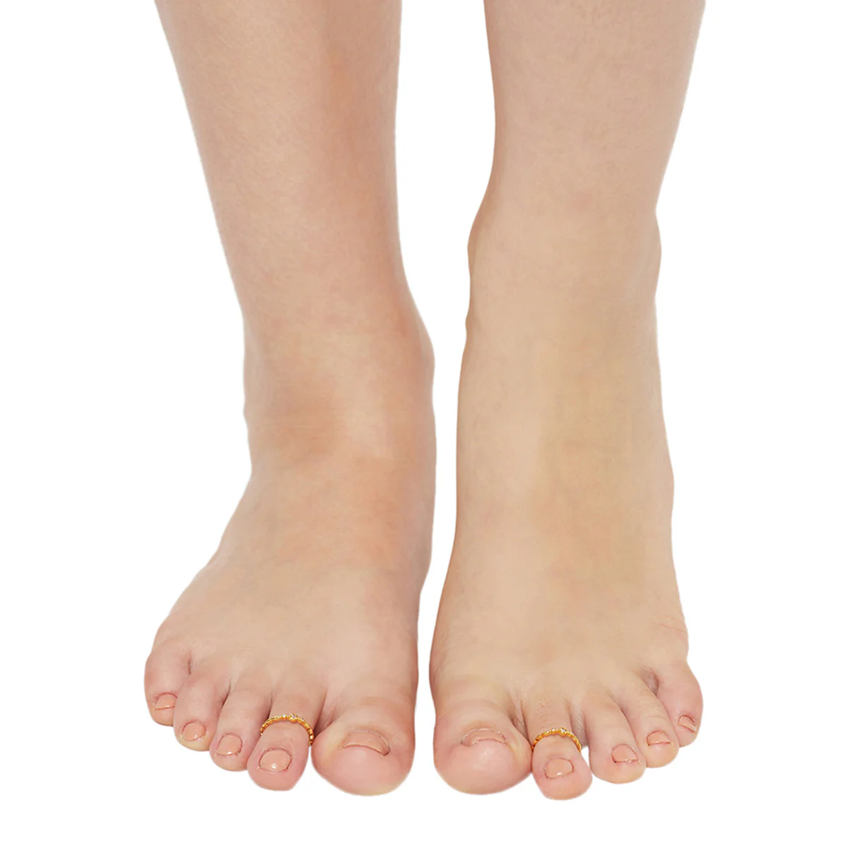 Classic Gold Plated Toe Rings - Image 2