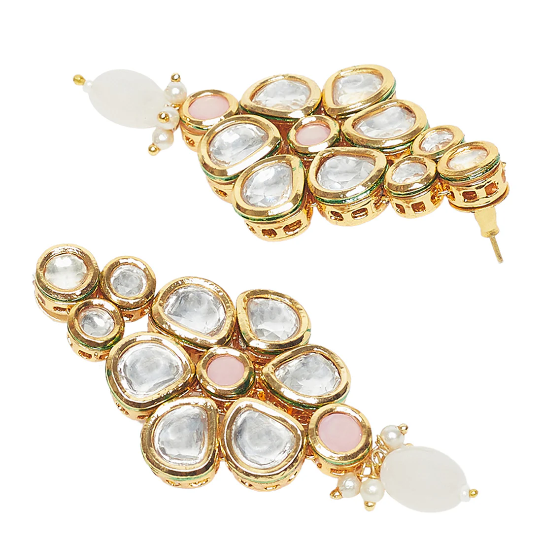 Classic Kundan Maang Tikka Set - Image 4