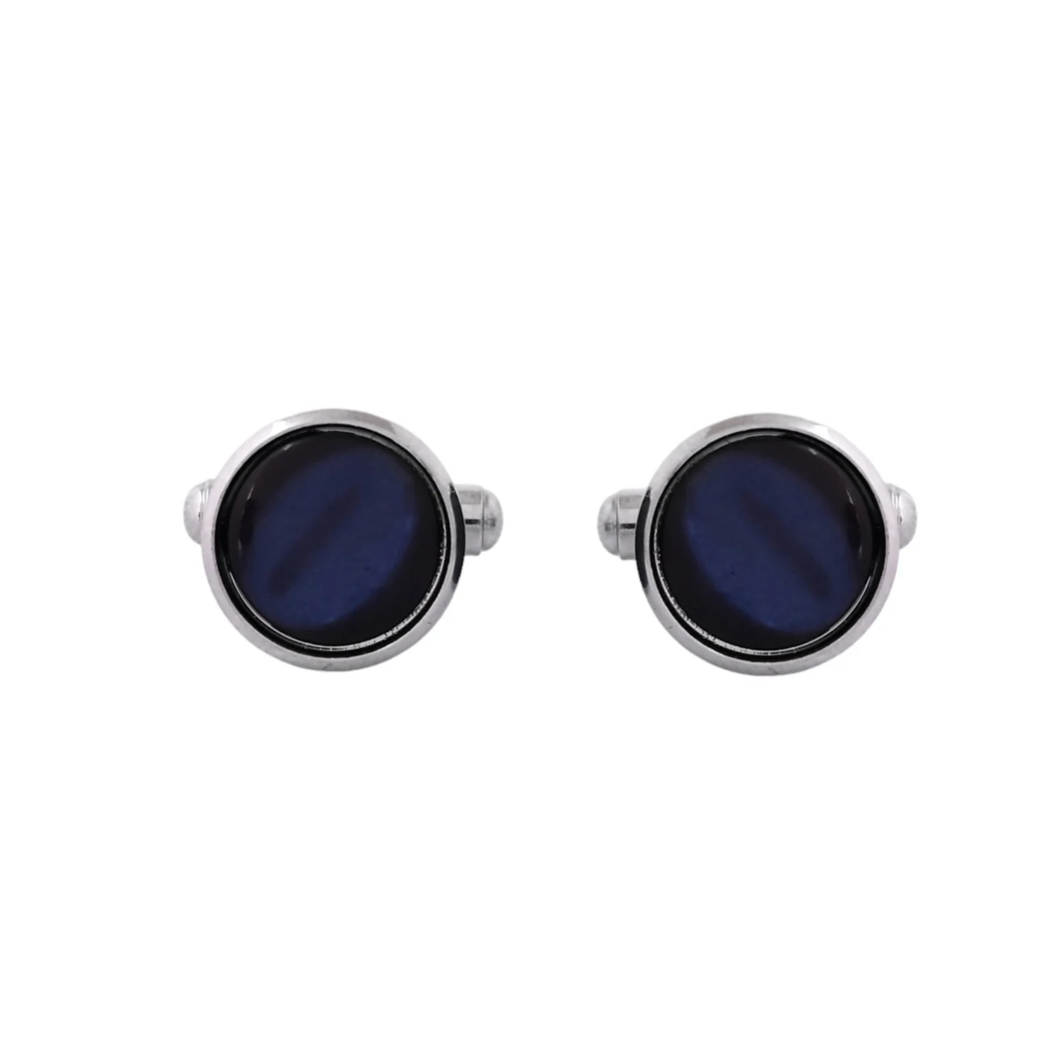 Classic Navy Dot Pattern Tie and Cufflink Gift Set - Image 4