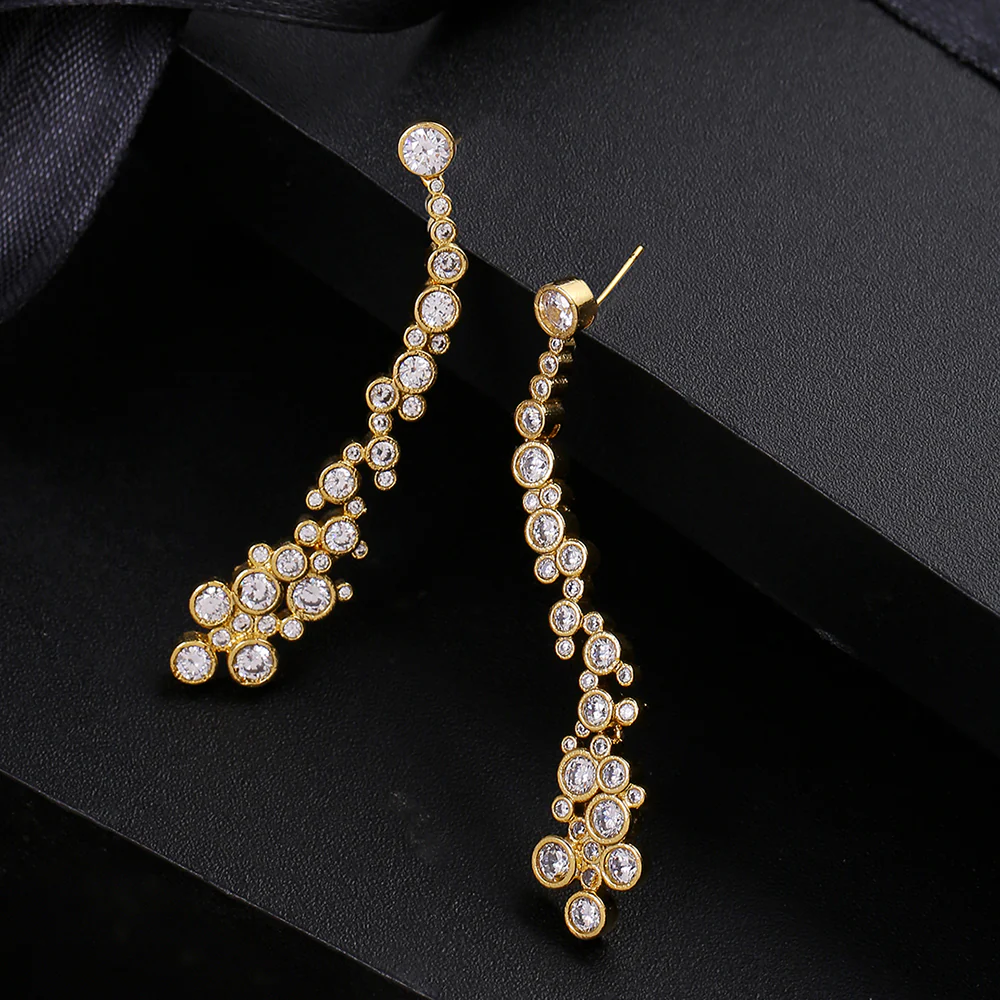 Classy Long Dangling Earrings