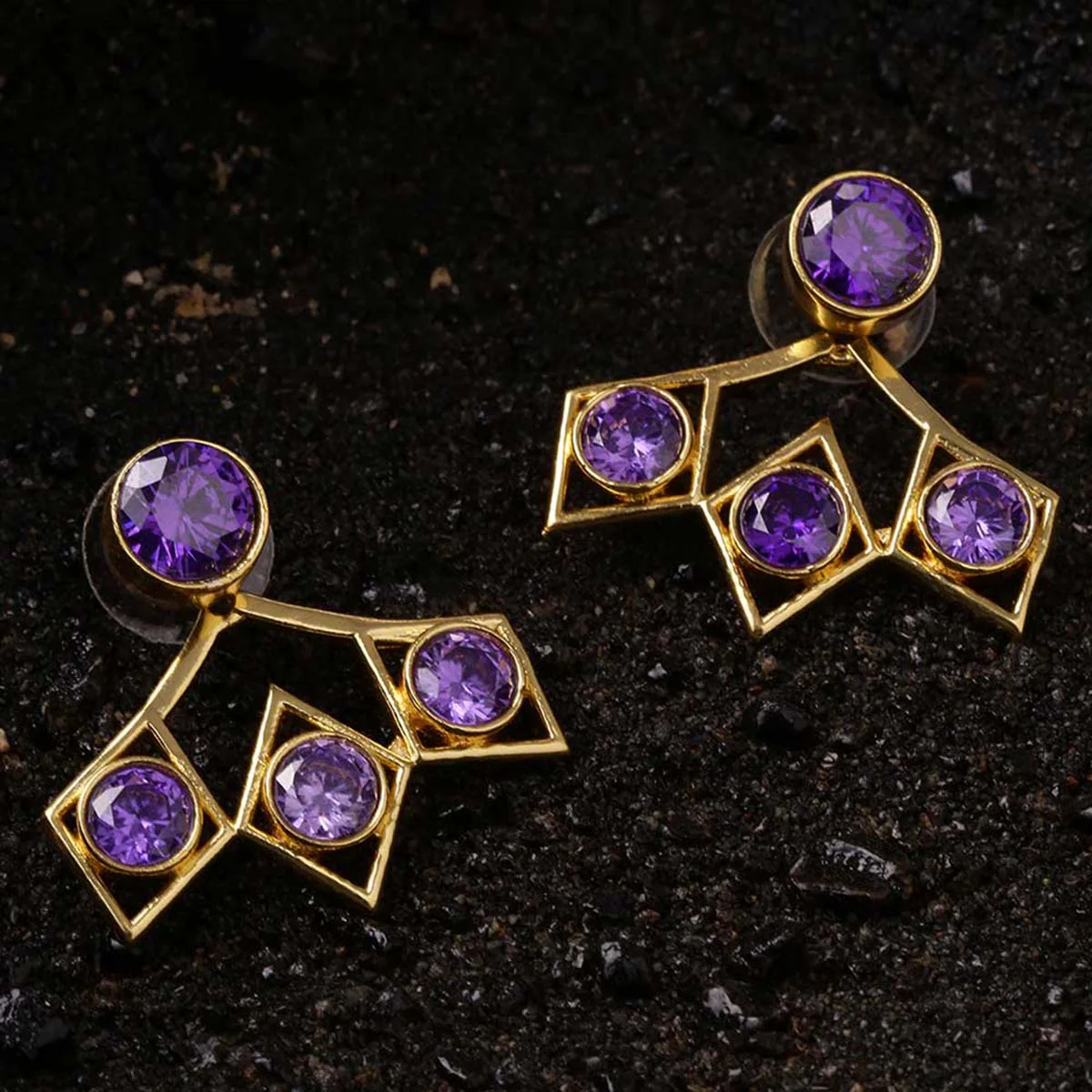 Club Blush Dangler Earrings