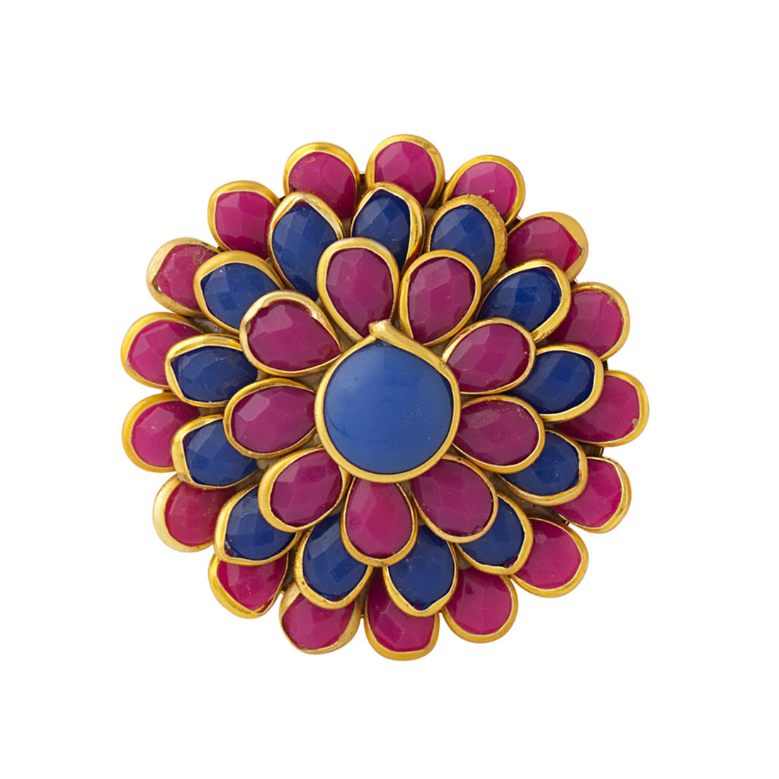 Colorful Ring In Pacchi Design For Women - Image 4