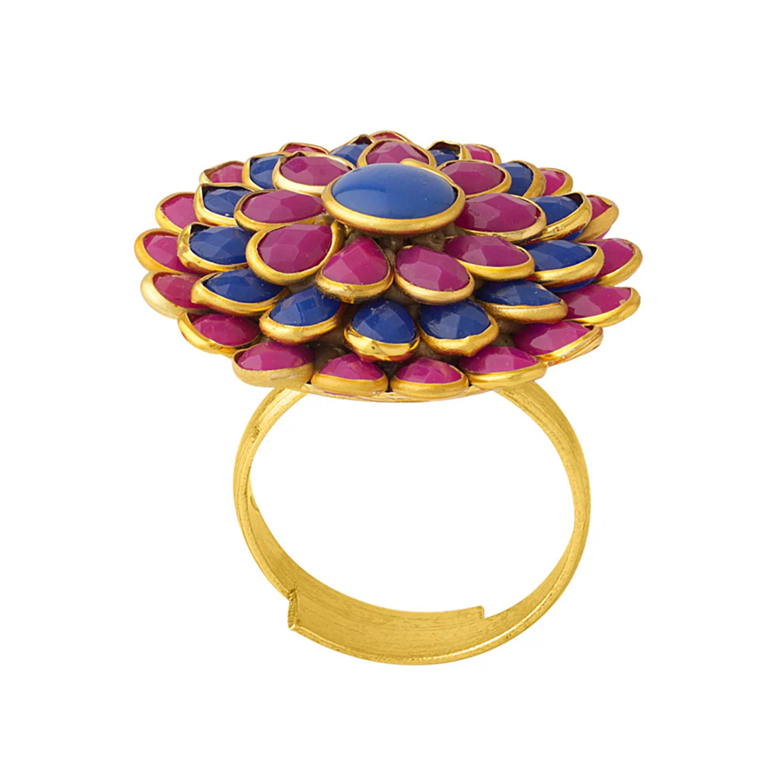 Colorful Ring In Pacchi Design For Women - Image 5