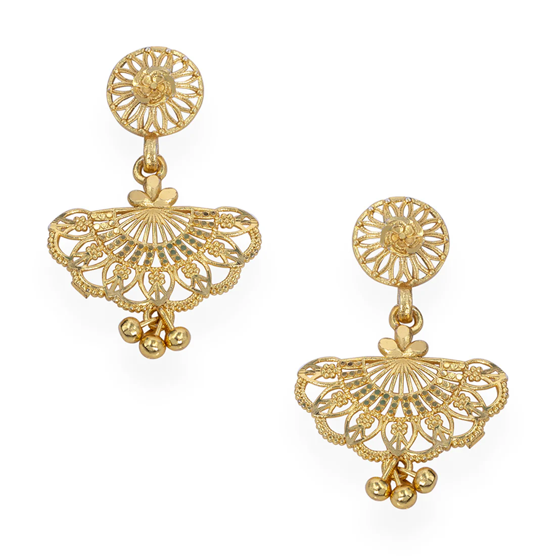 CZ Designer Earrings - Image 3