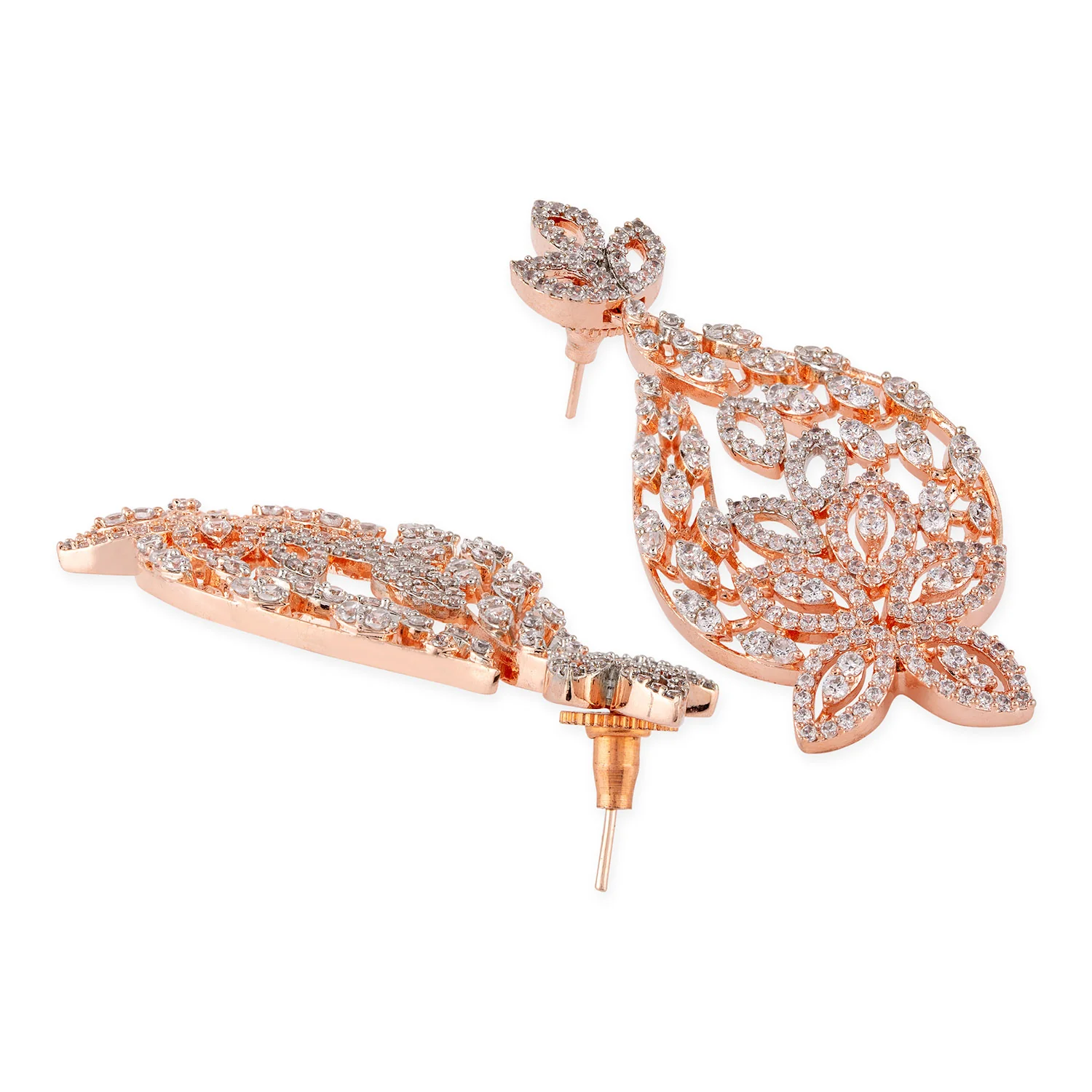 Marquise Cut Zirconia Choker Jewellery Set - Image 6