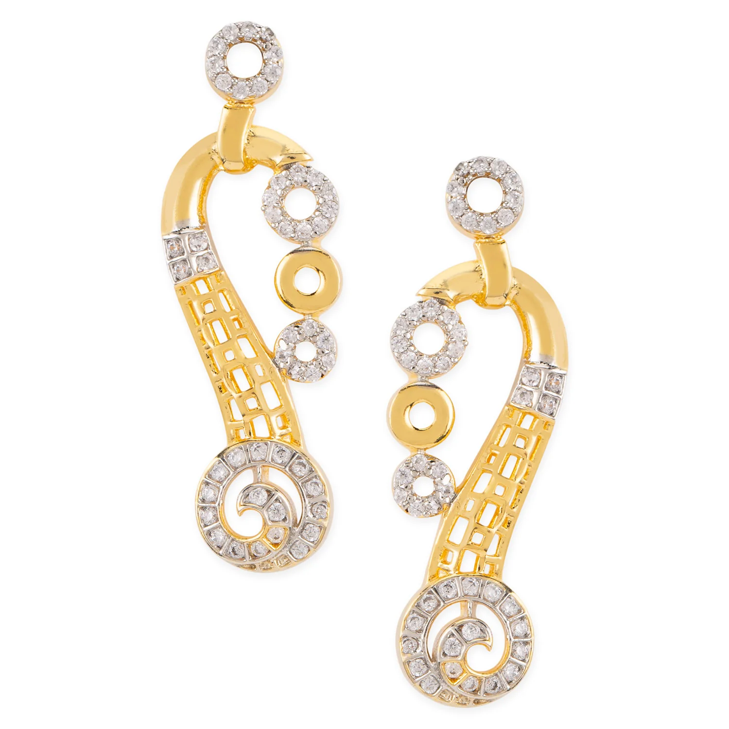 Gold Plated Geometric Jewellery Set - Image 5