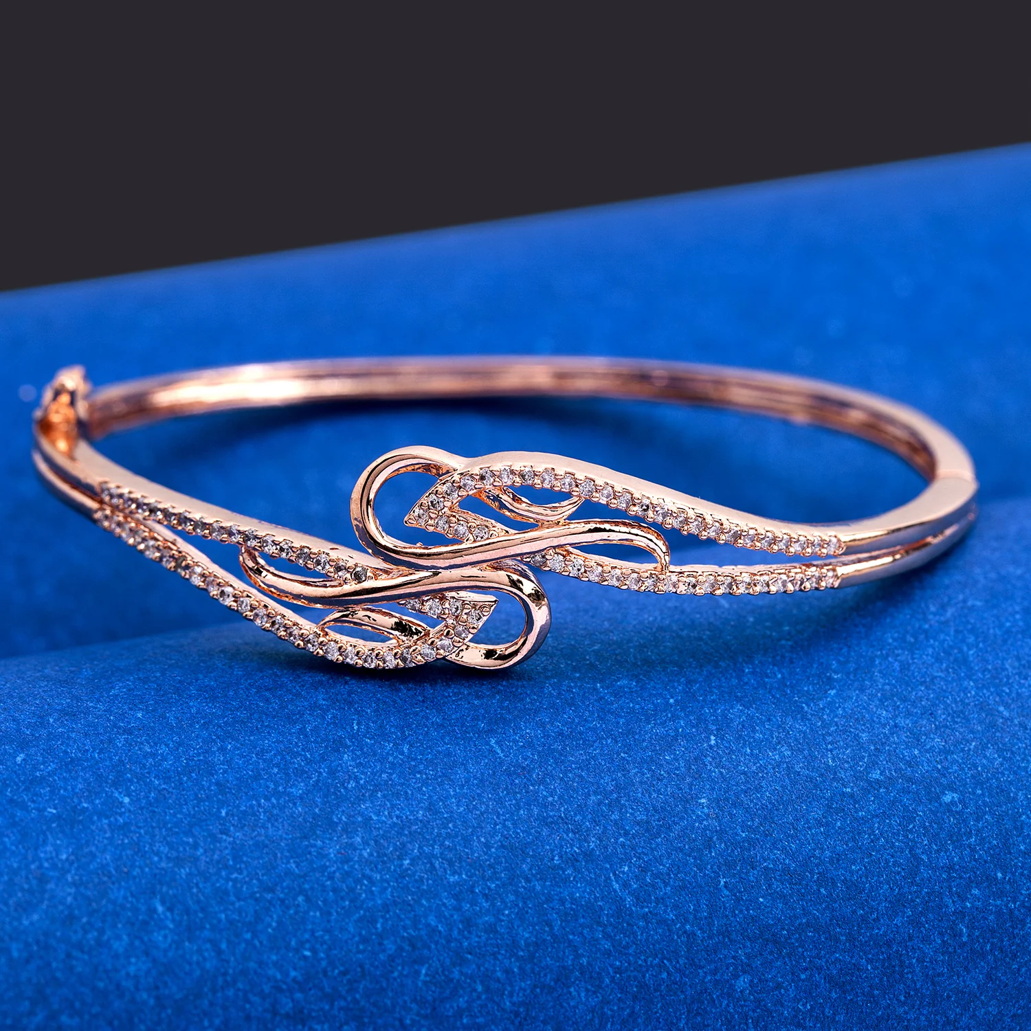 Gold Plated Infinity Bracelet