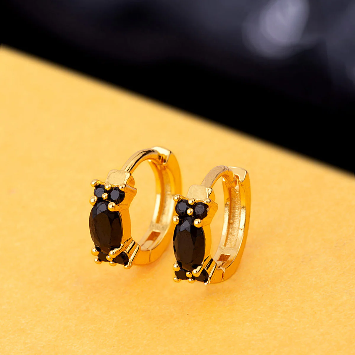 CZ Lightly Embellished Earrings
