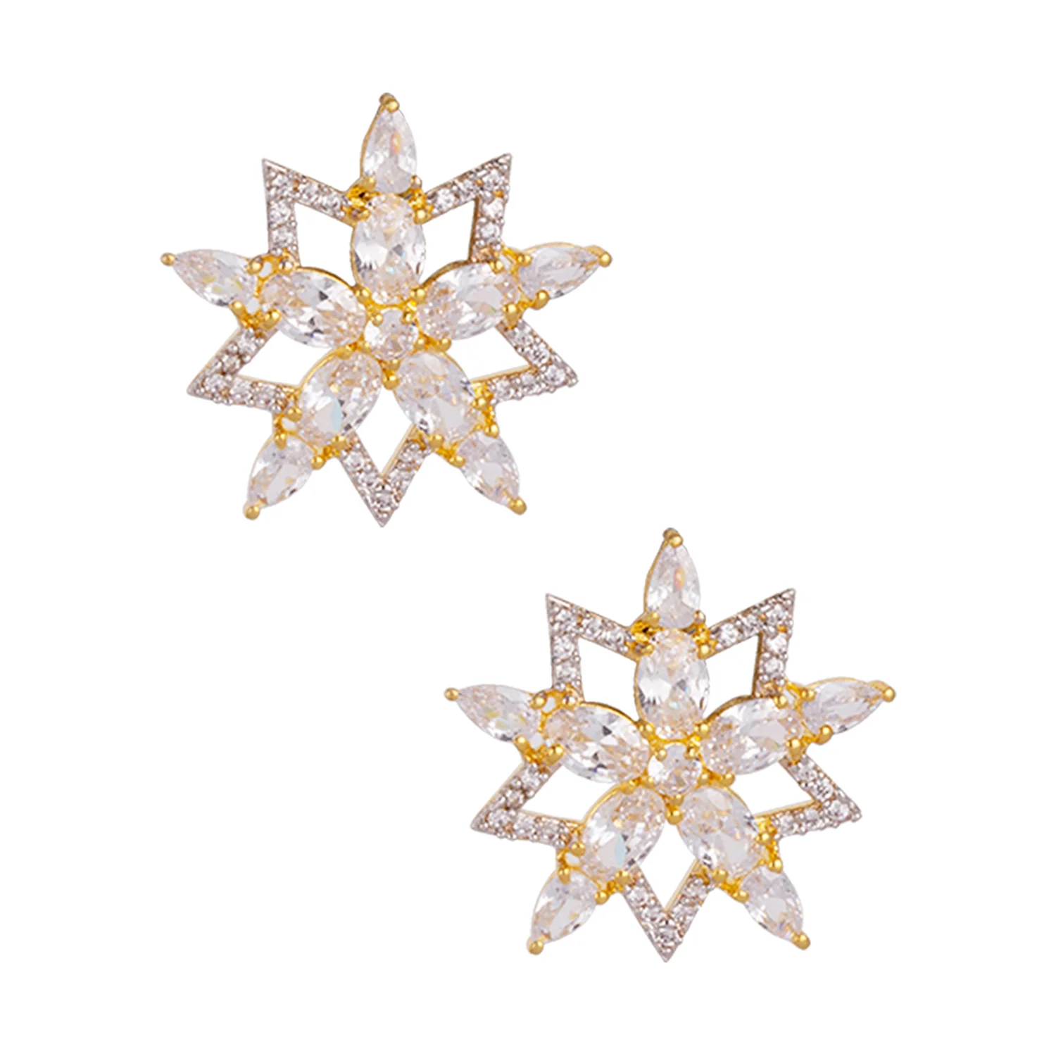 CZ Mangalsutra & Bracelet Round Brass Mangalsutras - Image 5