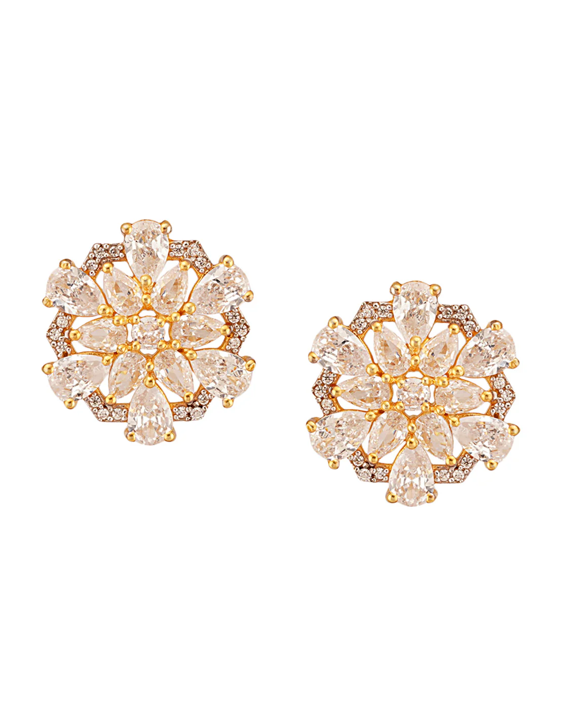 CZ Mangalsutra & Bracelet Round Brass Mangalsutras - Image 4