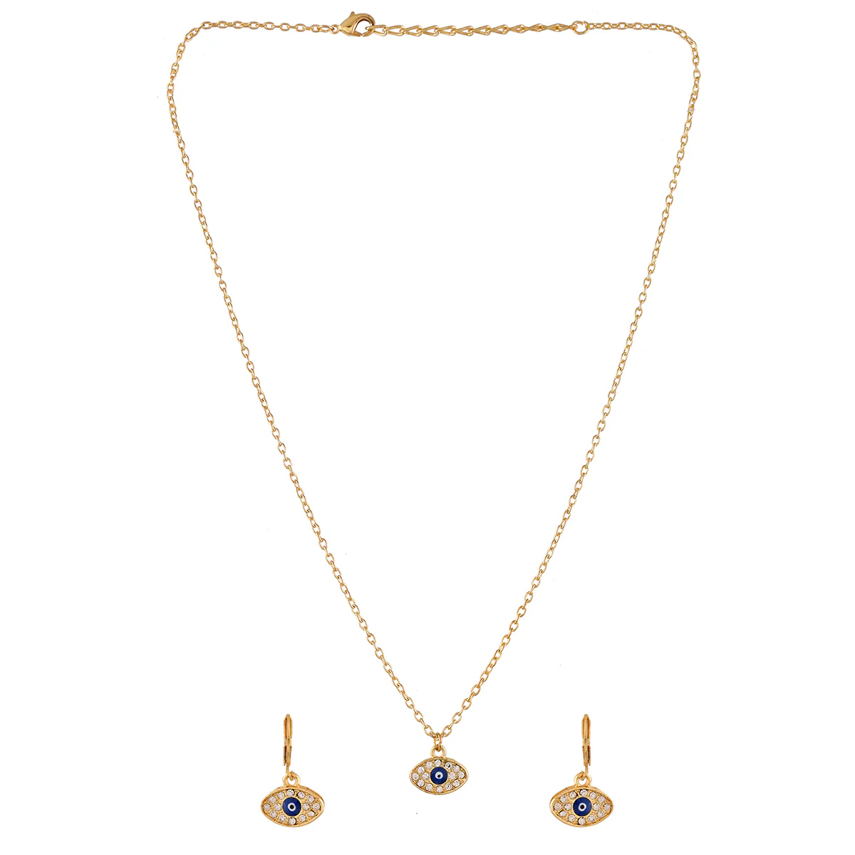 Dazzling Eyes Evil Eye Pendant Set - Image 6