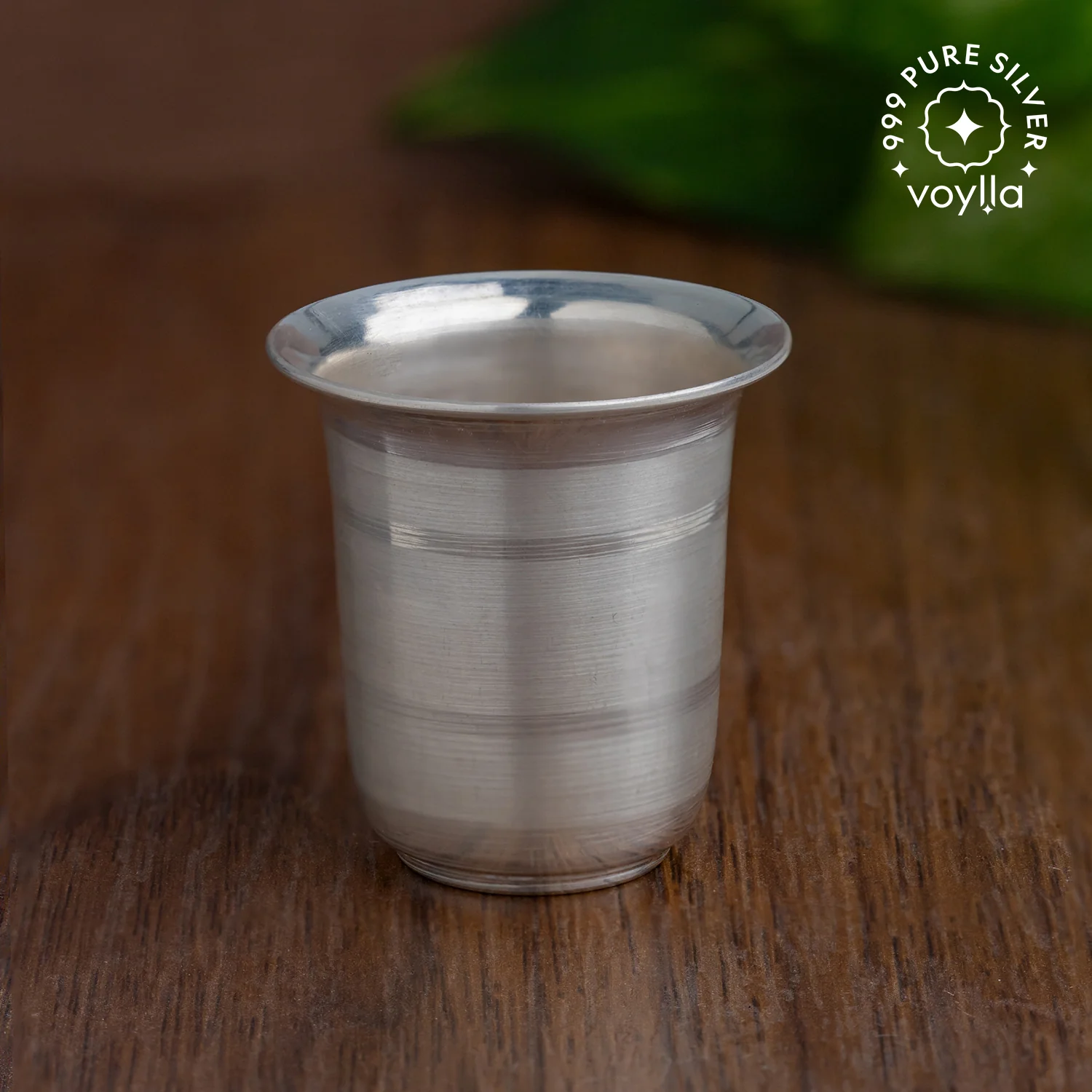 Deity Auspicious Treasure Premium Silver Glass