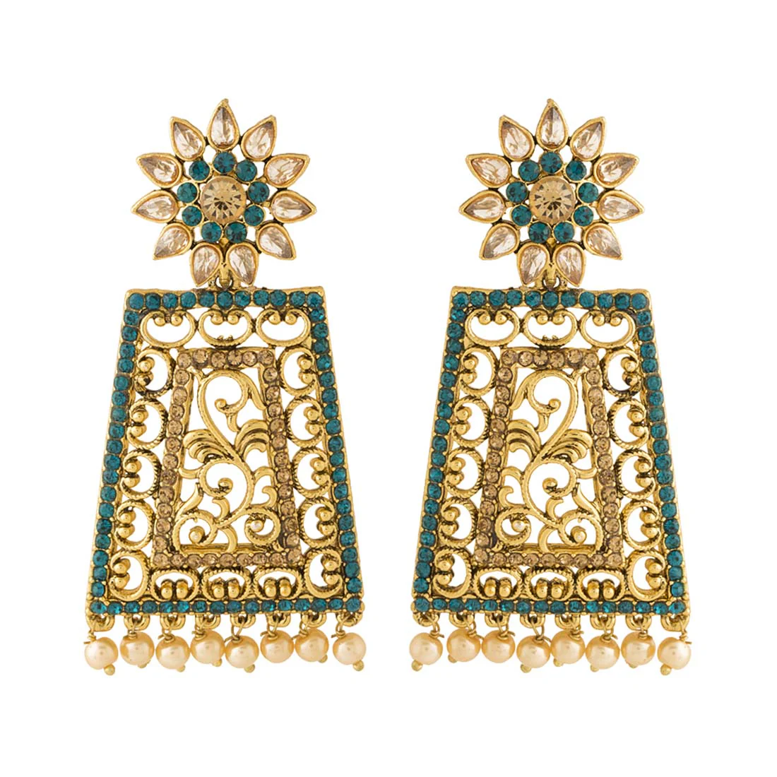 Designer Earrings For Women With Intricate Details - Image 3