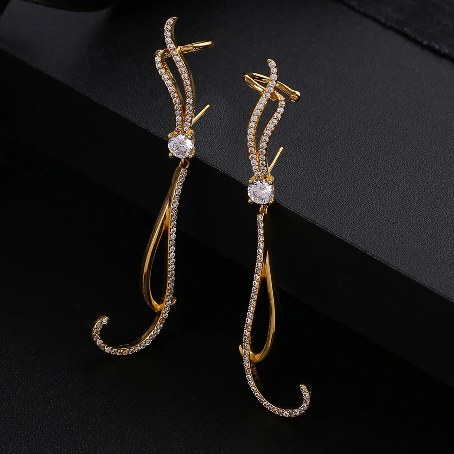 Designer Gold Plated Earrings
