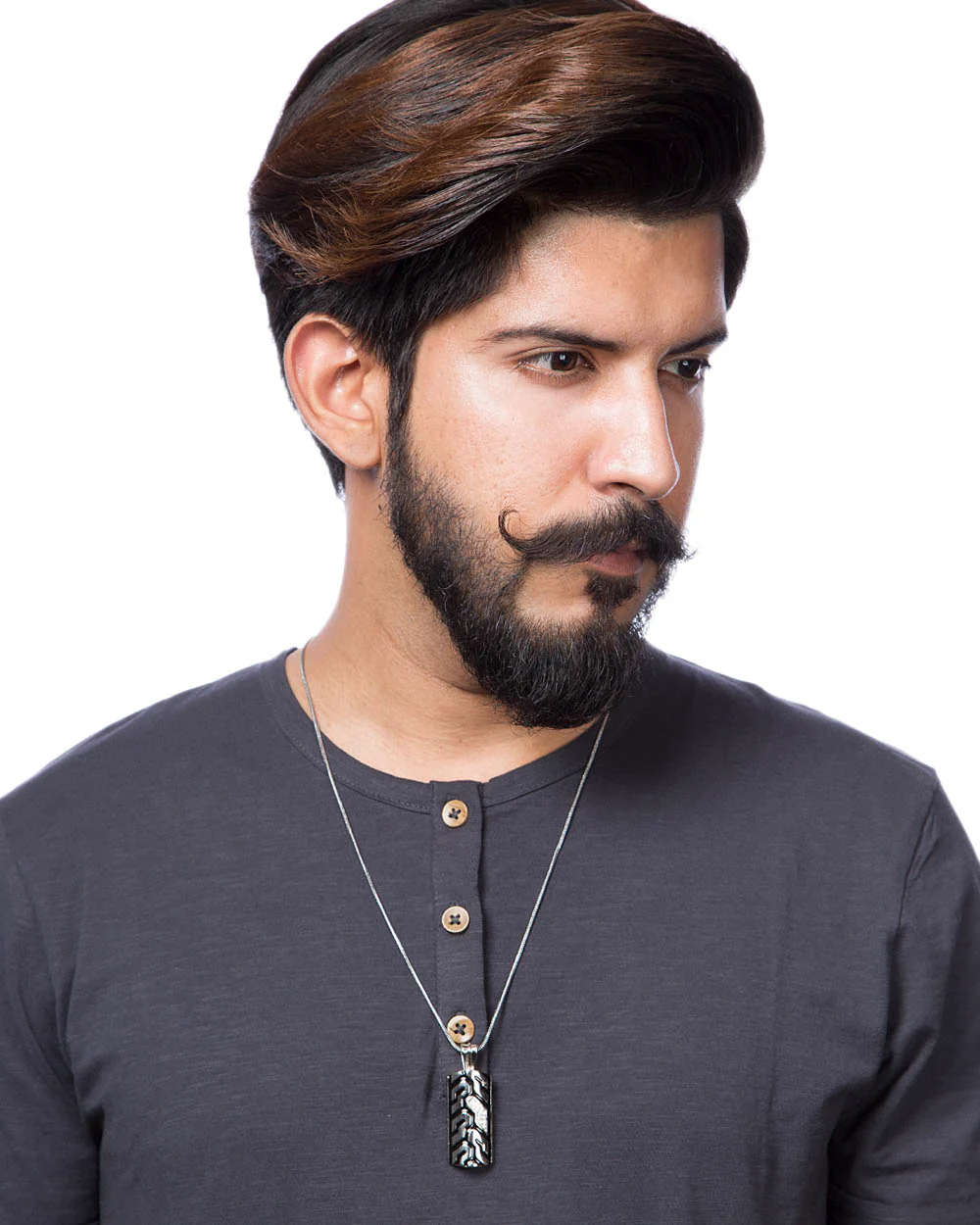 Designer Pendant With Chain For Men From Dare By Voylla - Image 5