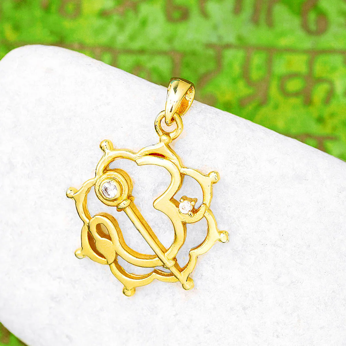Designer Spiritual Saga OM Pendant For Men
