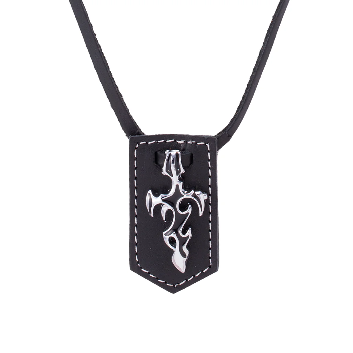 Designer Sword Detailing Pendant With Chain For Men - Image 3