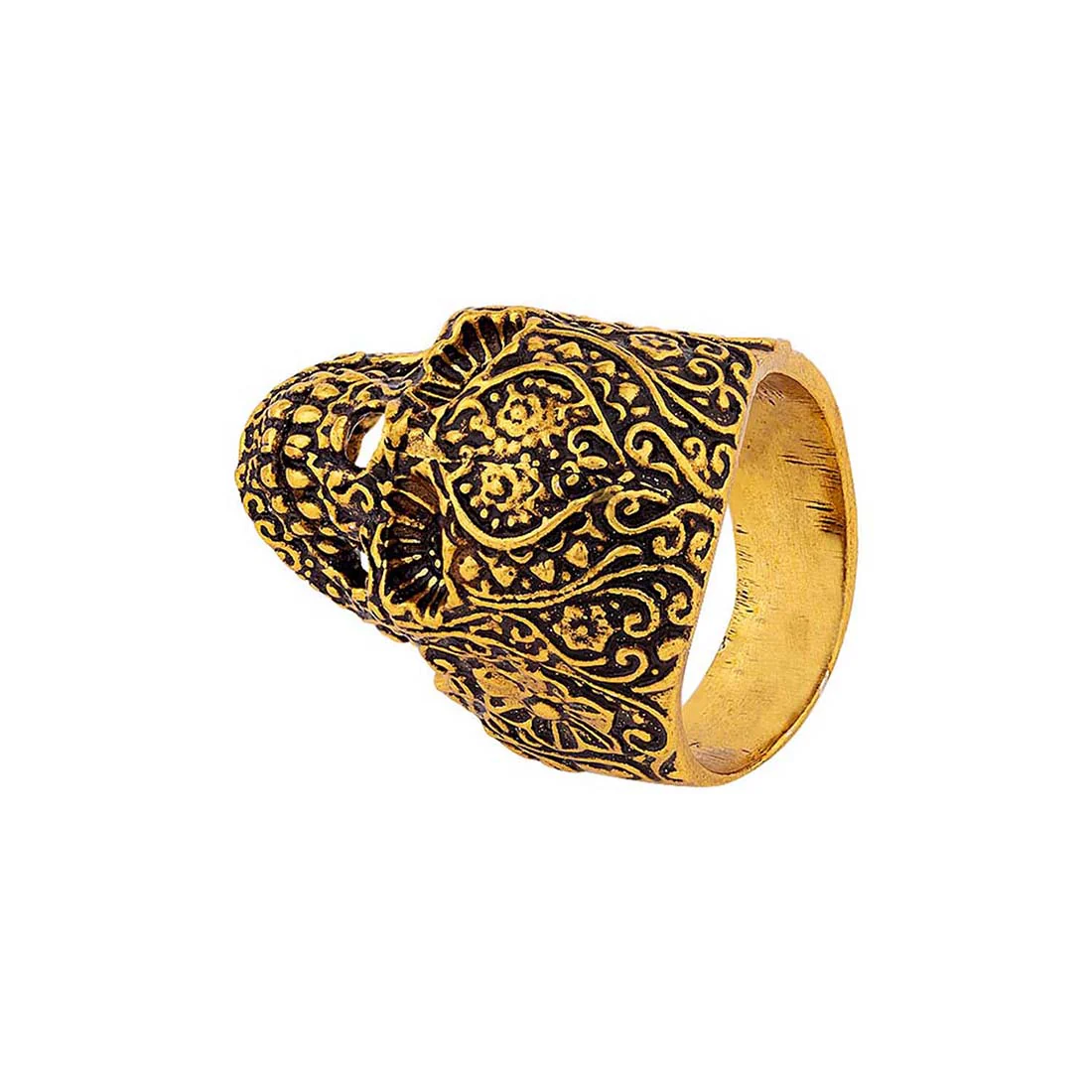 Devil Collection Death Mask Ring - Image 5