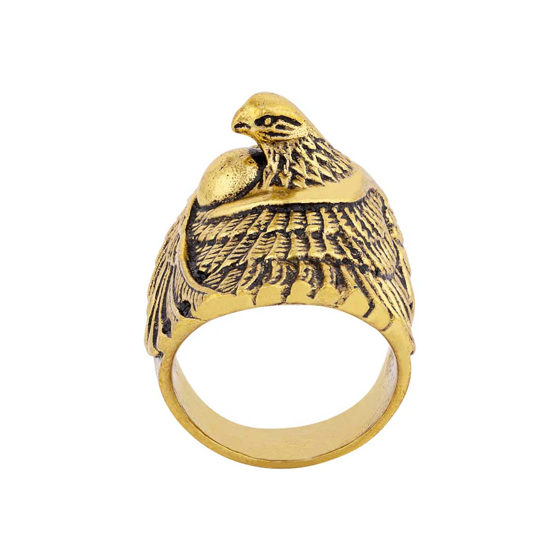Devil Collection Eagle Feathers Ring - Image 4