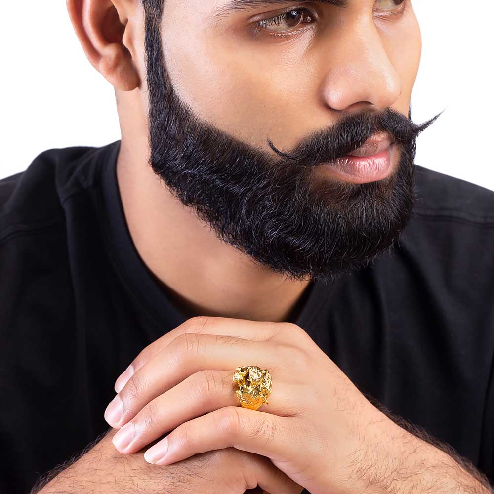 Devil Collection Jaguar Head Ring - Image 2