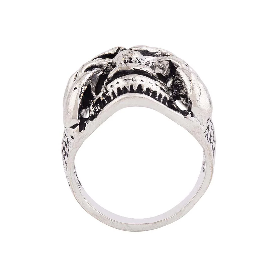 Devil Collection Lion Skull Ring - Image 4