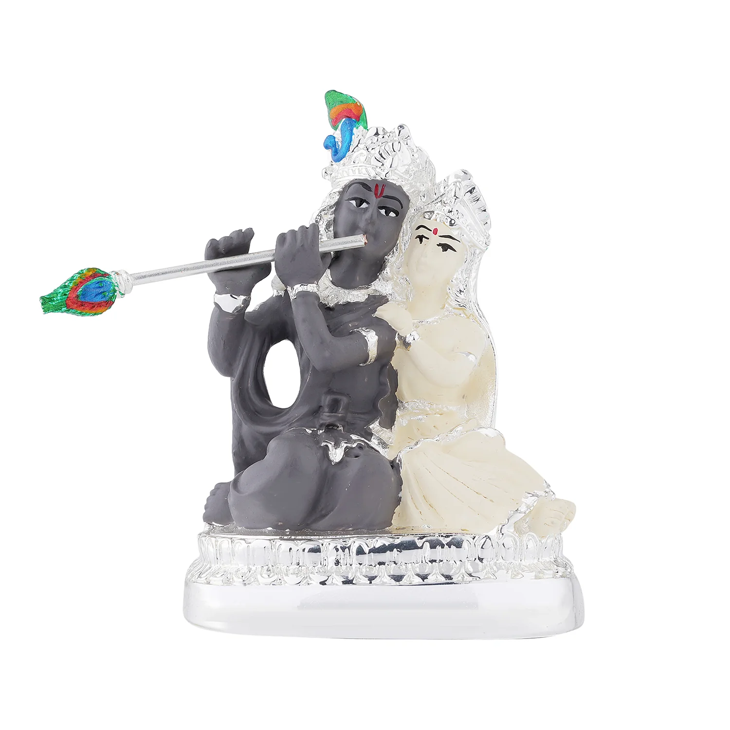 Divine Gift of Love Lord Radha Krishna Idol - Image 2