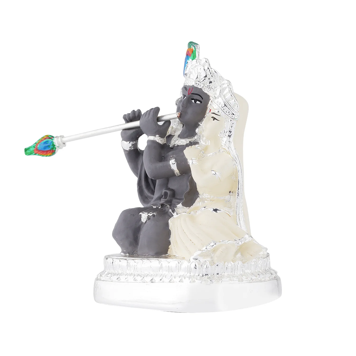 Divine Gift of Love Lord Radha Krishna Idol - Image 4