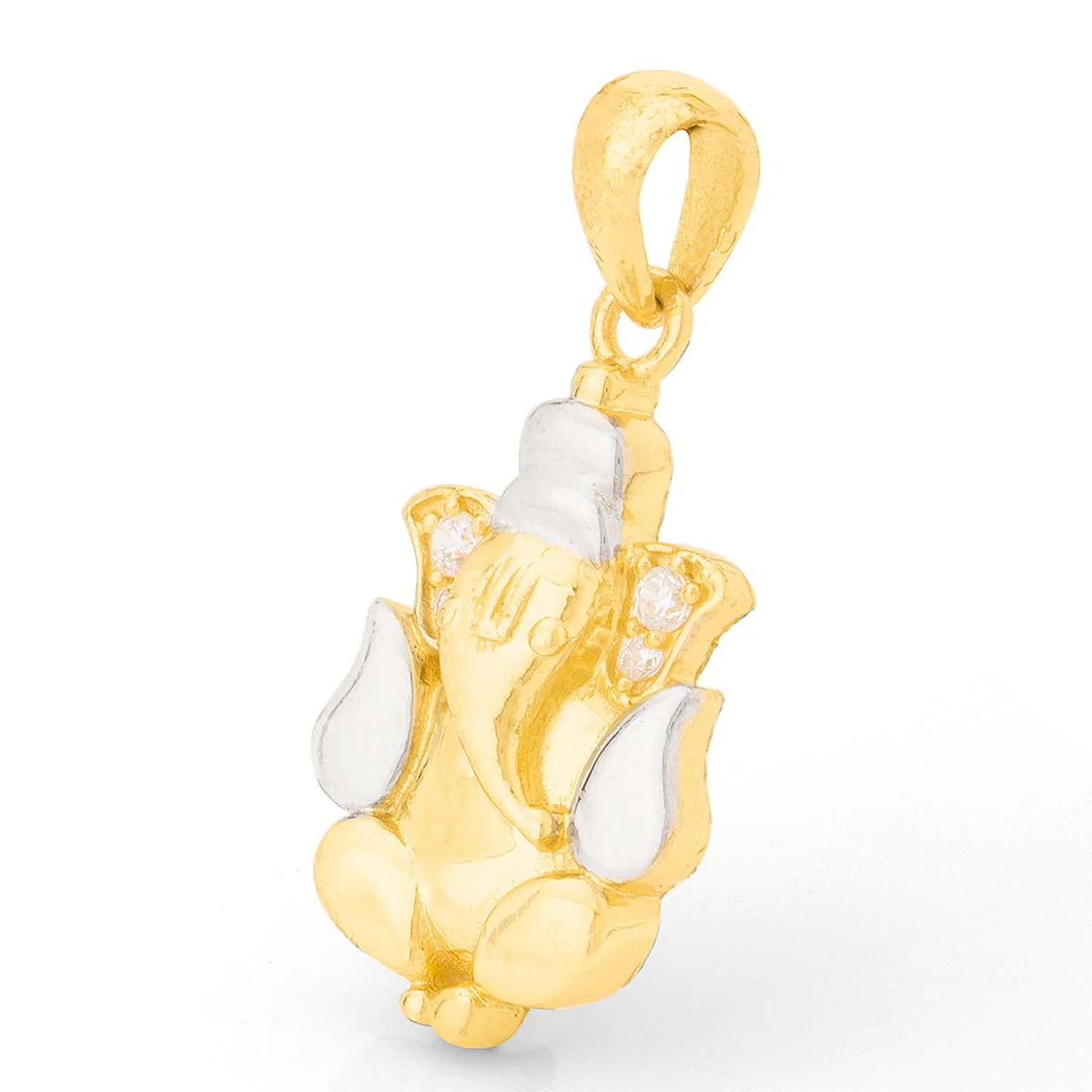 Dual Plated Ganpati Pendant Inspired by Spiritual Saga