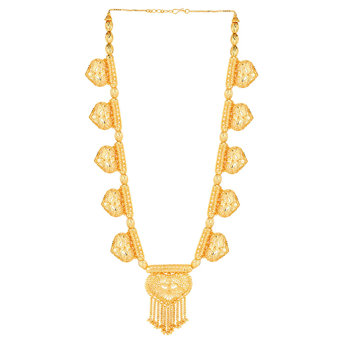 Eastern Delight Temple Design Necklace Set Combo - Image 4