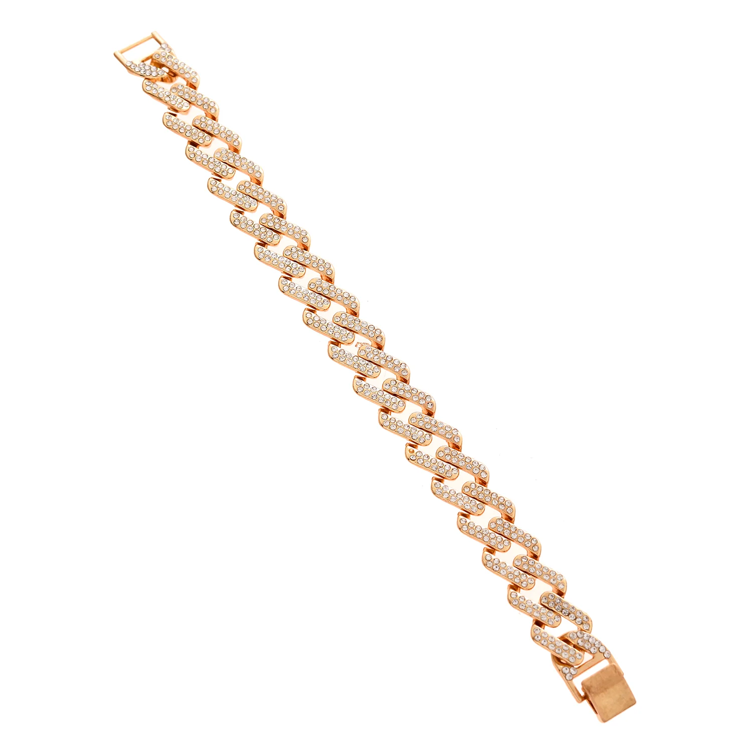 Eclipse Alpha American Diamond Men's Bracelet - Image 4