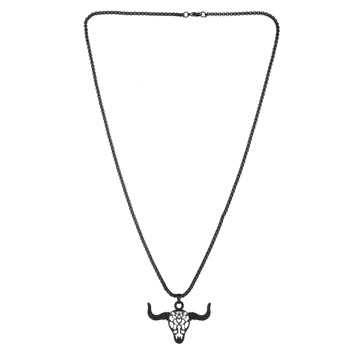 Eclipse Black Bull Pendant Men's Pendant - Image 4