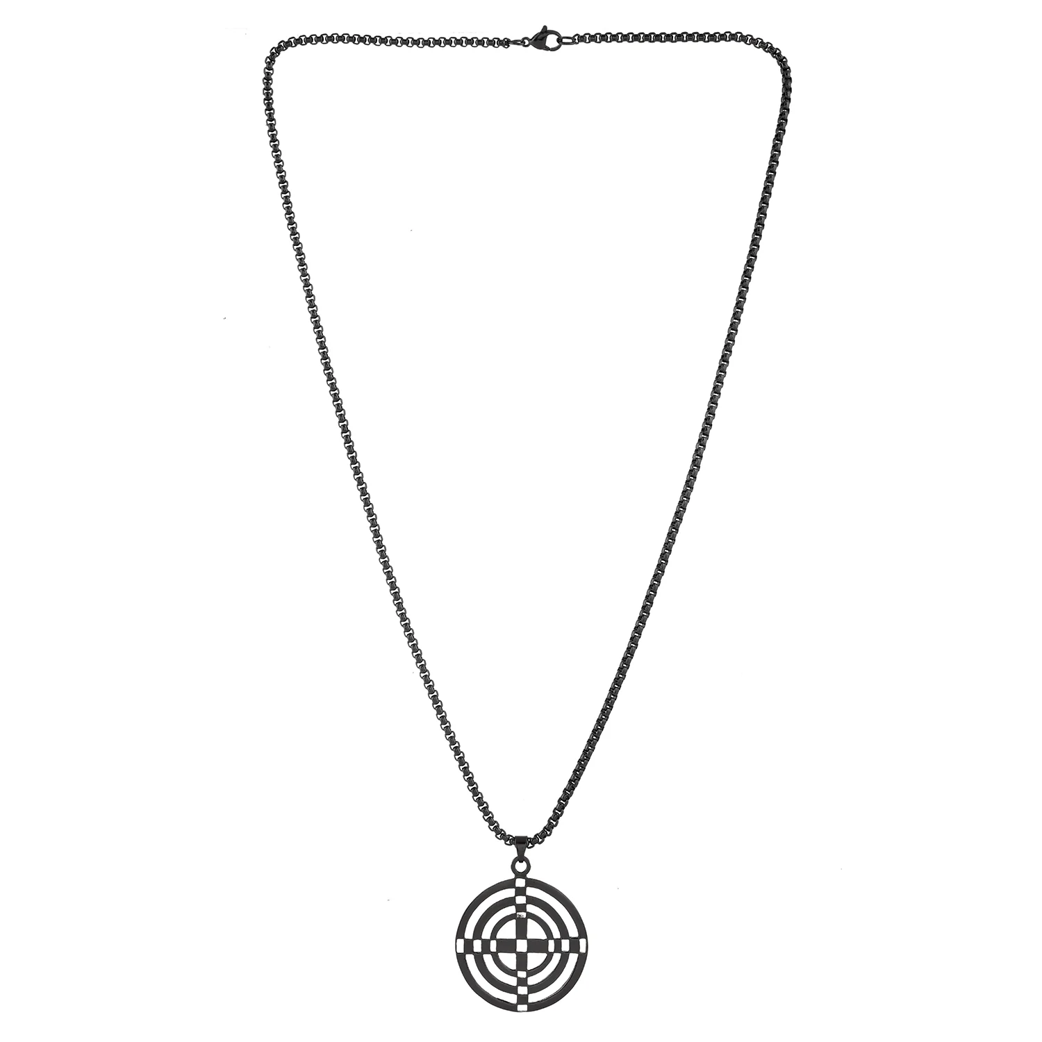 Eclipse Contemporary Black Mens Pendant - Image 4