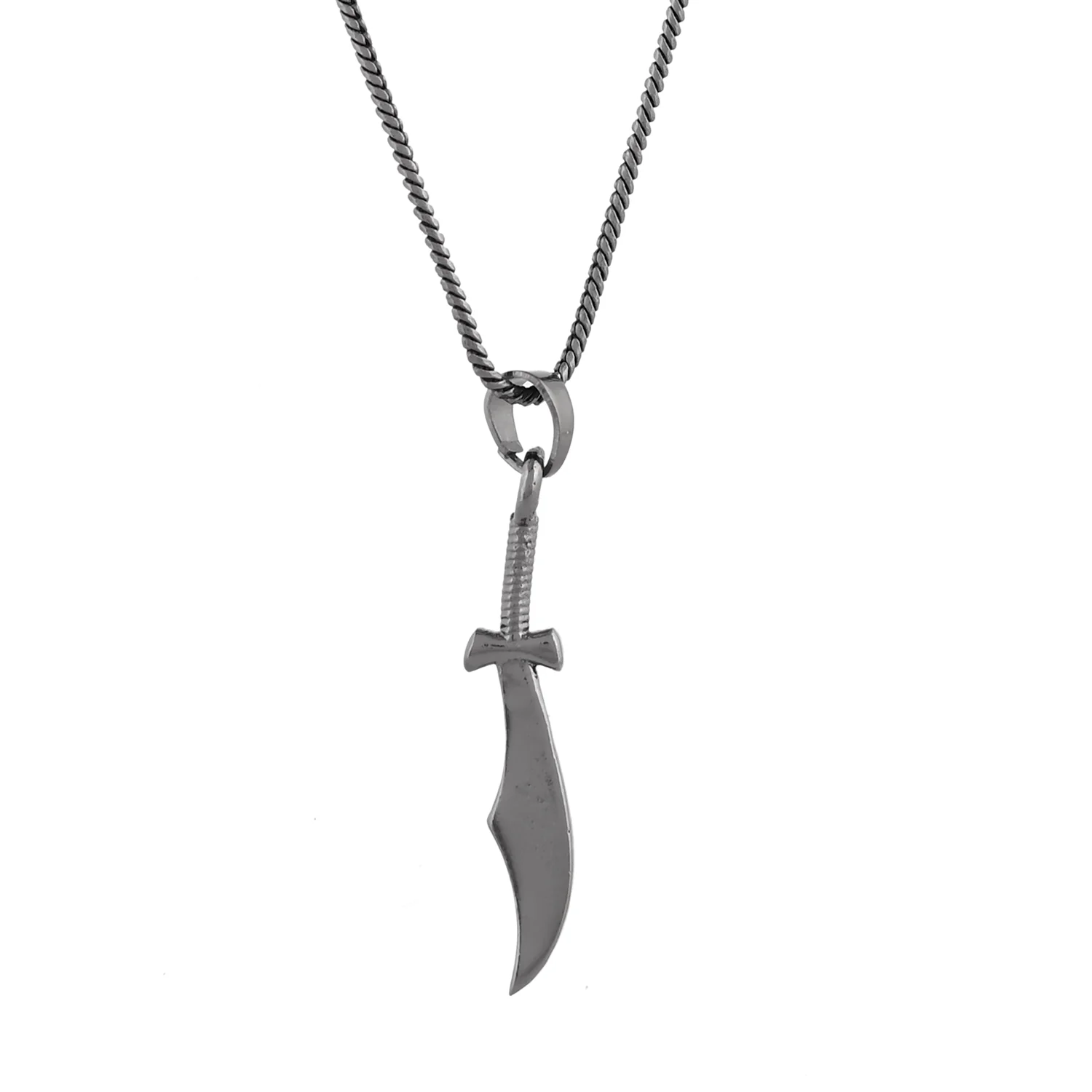 Eclipse Dagger Black Trishul Mens Pendant - Image 3
