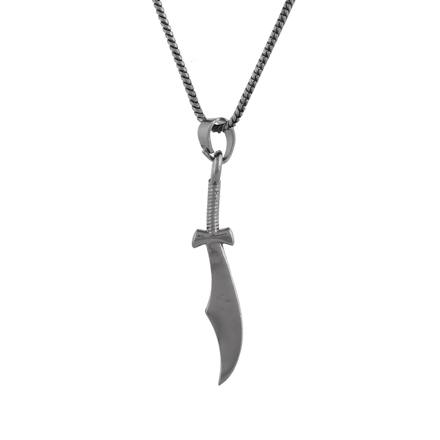 Eclipse Dagger Black Trishul Mens Pendant - Image 5