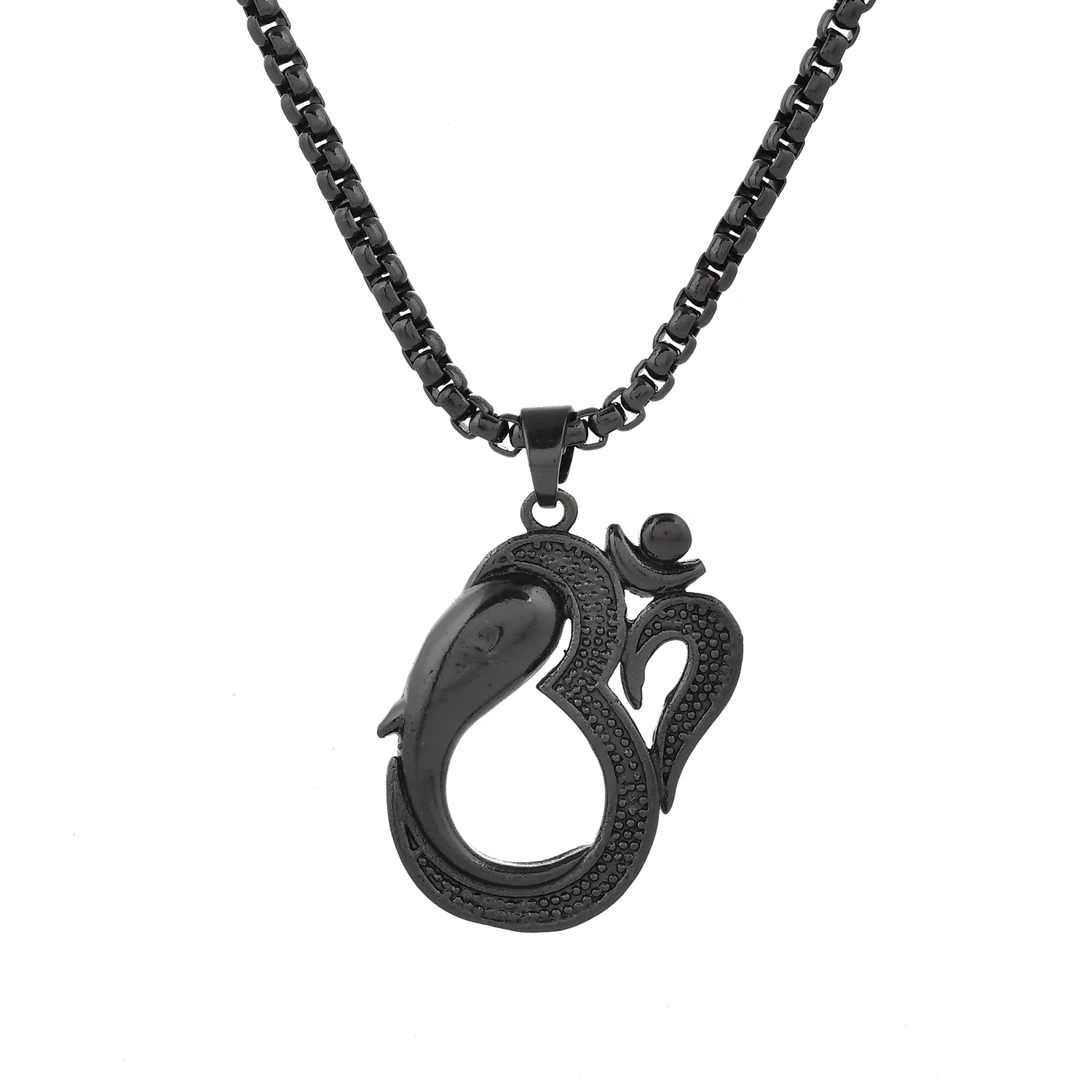 Eclipse Divine Stylized Om Pendant Mens Pendant - Image 3